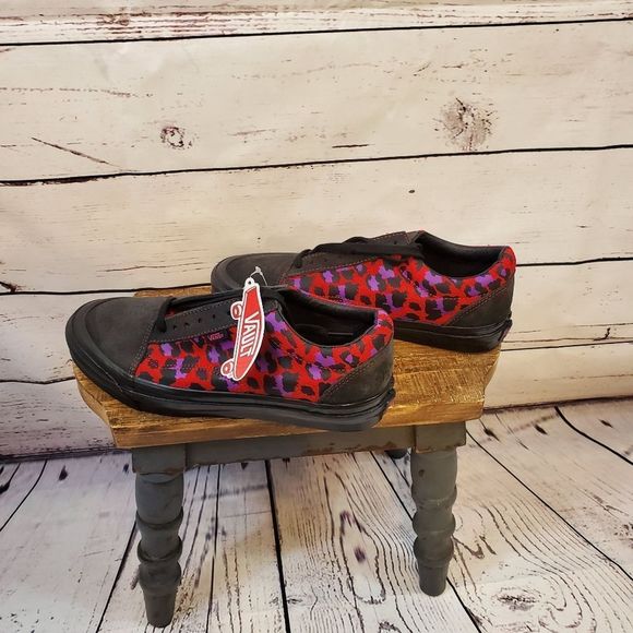 VANS Stray Rats x Vault UA Old Skool NS OG LX Raven Racing Red Unisex BRAND NEW - Picture 2 of 7